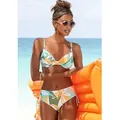Sunseeker Bügel-Bikini Allis mit kleinen Zierringen am Top gelb|weiß 40