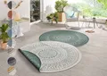 HANSE Home Teppich Porto Wendeteppich, rund, Höhe: 5 mm, In-& Outdoor, Wetterfest, Balkon, Garten, Wohnzimmer, Wasserfest