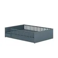 PAIDI Kinderbett  Little Flo , blau , Maße (cm): B: 147,6 H: 50,6