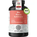 NATURE LOVE® Bio Maca Kapseln (schwarz) - 3000 mg je Tagesdosis - 180 Kapseln