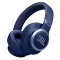 JBL Live 770 NC – Bluetooth Over-Ear-Kopfhörer mit adaptivem Noise-Cancelling – Kabellose Ohrhörer mit JBL Signature Sound und Sprachassistent – Langer Musikgenuss für bis zu 65 Stunden – In Blau