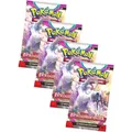 Pokemon Karten Karmesin & Purpur - Entwicklung in Paldea - 4 Booster Sammelkarten