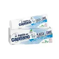 Pasta del Capitano, Bio Zahncreme Plaque & Karies, Gewährleistet eine gründliche Reinigung, Schützt Zähne und Zahnfleisch, Ideale Lösung gegen Plaque und Karies, 100% Made in Italy, 75 ml Tube