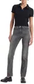 Levi's Damen Jeanshose 314 Shaping mit Stretch-Anteil, Straight Fit, Schwarz (River Rock), W32/L30