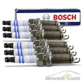 6x BOSCH ZÜNDKERZE FÜR RENAULT LAGUNA 3 3.5 V6 175 kW / 238 PS BJ 08-15