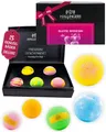 Hallingers Genuss Manufaktur Badebomben Geschenkset – 5 Badekugeln in Geschenkbox, Wellness & Spa für Frauen, aromatisches Badeset, Geschenkidee, auch zu Weihnachten, Bath Bomb Badezusatz