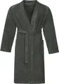 Vossen Bademantel "Dallas, ideal für Sauna & Spa, Hotelbademantel, Morgenmantel" Gr. XXL, blau (fjord), XXL