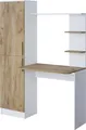 Vicco Schreibtisch Tessa, 122.9 x 33.4 cm, Weiß/Goldkraft Eiche