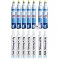 7 Stck. (15,70 €  / 1 Stck.)CO2 Zylinder Kohlensäure 425g Flasche NEU 60l Soda