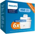 Philips Water Geschmack Plus Filterkartuschen 6er Pack reduziert Kalk Chlor