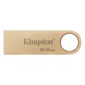 Kingston Data Traveler SE9 G3 Typ-A 64GB USB-Stick Ohne Schutzkappe, bis zu 220