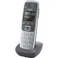 Gigaset Mobilteil E560HX, Großtastentelefon, schnurlos, silber-schwarz