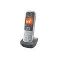 Gigaset E560HX Analoges/DECT-Telefon Mobilteil inkl. Ladeschale Grau/Silber