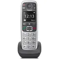 Gigaset E560HX Schnurlos Solo-Handteil platin Universal-Mobilteil Notruf-Taste