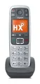 Gigaset E560HX Großtastentelefon Analoges/DECT-Telefon Grau, Silber