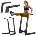 TREX SPORT Dip Station Dip Barren TX-035DS | Push Up Dip Ständer aus Stahl, stabil & rutschfest, bis 150kg |Krafttraining für Dips, Bauch & Oberkörper