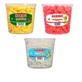 3 Dosen Haribo Schaumzucker / Primavera / Bananas / Mäuse a 1050g Mix #