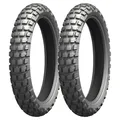 PAAR MOTORRADREIFEN MICHELIN 90/90-21 54R + 110/80-18 58S ANAKEE WILD M+S