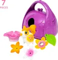BRIO® Spielfigur Flora Spielfigur Blumenhaus zum Mitnehmen 7 Teile inkl. 1 Flora 36250