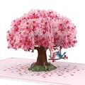 papercrush® Pop-Up Karte Herzbaum mit Turteltauben - 3D Hochzeitskarte, Geburtstagskarte für Frauen, Glückwunschkarte zum Hochzeitstag o. zur Verlobung, Liebeskarte zum Jahrestag, Ich Liebe Dich Karte