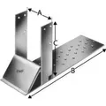 SST Sparrenhalter SHH80G-B