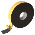 Lumonic 10m EPDM Dichtungsband Selbstklebend 40mm x 2mm | Moosgummi Dichtband für Fenster + Türen | Fensterdichtung, Türdichtung, Gummidichtung zum Kälteschutz