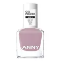 ANNY Gel Power Nail Polish – Gel-Farb-Nagellack ohne UV-Lampe, brillanter Glanz & bis zu 12 Tage Halt, splitter- & kratzresistent, Farbe: Why not Honey - Pudriges Rosé-Mauve – 8 ml
