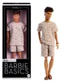 Barbie Basics Model Collector Ken Fashion Doll 10 mit brünetten Haaren Hemd Shorts