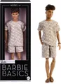 Barbie Basics Model 10 Ken Sammler-Modepuppe mit brünetten Haaren, T-Shirt und S