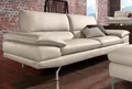 CALIA ITALIA 3-Sitzer Dave, italienisches Design, erstklassiger Sitzkomfort, Breite 221cm, in zwei Lederqualitäten und toller Detailverarbeitung