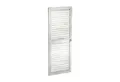Kobolo Dekoobjekt Deko-Fensterladen white vintage - 35x90 cm, aus Holz