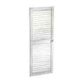 Deko-Fensterladen Zier-Fensterladen Holzdekoration - white - vintage - 35x90 cm