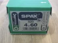 Schraube Spax Ø 4mm Teilgewinde silber verzinkt I-Stern T20 Spanplattenschrauben
