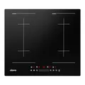 CIARRA CBBIH4BFF 4 Zonen Einbau Induktionskochfeld mit Zwei Flexzonen Power Booster Touch-Bedienung Kochfeld Induktion 4 Platten 9 Leistungsstufen Induktionskochplatte 60cm 7200W
