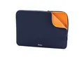 Hama Laptoptasche Notebook-Sleeve Neoprene 14,1" bis 15" Blau, Business Schutz-Hülle Laptop-Tasche Case für 14" 14,1" 14,4" 15" Zoll