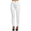 Tazzio High-waist-Jeans F101 Damen Skinny Fit Jeanshose weiß 40