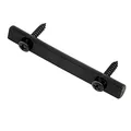 Musiclily Pro 48mm Messing FR Saitenniederhalter String Retainer Bar Tree für Floyd Rose Style Double Locking Tremolo System E-Gitarre, Schwarz