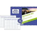 AVERY Zweckform Logbuch 1221 DIN A6 quer Schmal 14,8 x 14,8 x 10,5 cm Weiß 32 Blatt