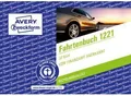 Avery® Zweckform Fahrtenbuch 1221, für PKW, A6 quer, Ausfüllhilfe/Gesamtübersicht/Jahresabrechnung, Blauer Engel, weiß, 32 Blatt für 310 Fahrten