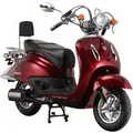Alpha Motors Mofaroller Firenze 50 ccm EURO5 (25 km/h, Weinrot)