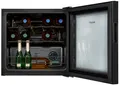 exquisit Weinkühlschrank WS1-12-GT-030G schwarzPV, für 14 Standardflaschen á 0,75l,Für Weinliebhaber - stilvoll & perfekt temperiert für 14 Flaschen