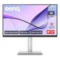 BenQ MA270UP 27 Zoll 4K Monitor mit Nano-Gloss-Beschichtung für MacBook, Dual-USB-C (90W), Mac-Farbabstimmung, integrierter USB-Hub, Steuerung von Helligkeit & Lautstärke direkt am Mac, P3-Farbraum