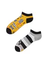 Many Mornings Socken Bunte Lustige Baumwollsocken Größe 43-46 Raccoon Bandit Low Erwachsene Unisex Kurze Socken Mit Waschbär-Motiv Damen Herren