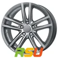 Rial X10 metal-grey 8x19" ET47 LK5 112 ML 66.5 Alufelgen 19 Zoll