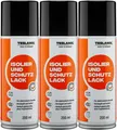 3er Set Isolier-Schutzlackspray vielseitig einsetzbar elektronisch.Geräten-200ml