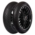PAAR MOTORRADREIFEN EUROGRIP 130/90-10 61L + 110/70-12 47P BEE CONNECT