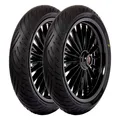 PAAR MOTORRADREIFEN EUROGRIP 2.50-17 43S + 110/70-12 47P BEE CONNECT