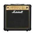 Marshall MG15G Gitarren-Combo-Verstärker, Übungsverstärker, geeignet für E-Gitarre – Schwarz und Gold