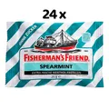 Fisherman`s Friend Menthol-Pastillen Spearmint, 24x 25g vegan