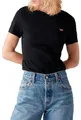 Levi's Damen Essential HM SS Tee T-Shirt, Caviar, M